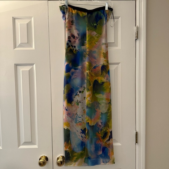 Zara Multicolor Strapless Dress - Picture 6 of 8